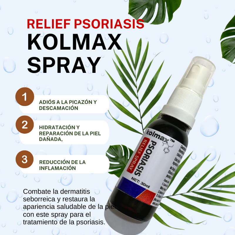 🌿✨Kolmax™ | ⛔️¡ADIÓS PICAZÓN! Tratamiento en aerosol para PSORIASIS